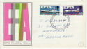 1967-02-20 EFTA Stamps Phos Kingston FDC (63831)