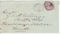Queen Victoria Stamp Used on Cover London 1883 (64106)