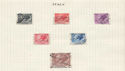 Italy Stamps on Page (64444)