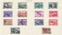 Italy Stamps on Page (64445)
