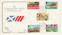 1986-07-15 Commonwealth Games Stamps Bureau FDC (64782)