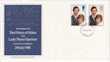 1981-07-22 Royal Wedding Stamps London W1 FDC (64811)