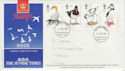 1989-01-17 Birds Stamps Sunday Times Fylde FDC (64936)