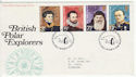 1972-02-16 Polar Explorers Stamps Bureau FDC (65110)