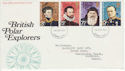 1972-02-16 Polar Explorers Stamps Ilford FDC (65113)