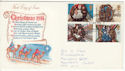 1974-11-27 Christmas Stamps Glasgow FDC (65323)