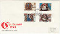 1974-11-27 Christmas Stamps Stoke FDC (65414)