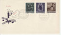 1958-12-04 Liechtenstein Christmas Stamps FDC (66000)
