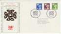 1980-0723 Wales Definitive Stamps Cardiff FDC (66039)