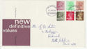 1982-01-27 Definitive Stamps Darlington FDC (66046)