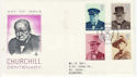 1974-10-09 Churchill Stamps HOC London FDC (66191)