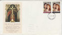 1986-07-22 Royal Wedding Stamps Devon FDC (66215)