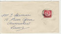 1952-12-05 Wilding Stamp Droylsden Manchester FDC (66274)