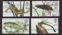2001-07-10 Pond Life Stamps Cheap Used Set (66361)