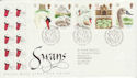 1993-01-19 Swans Stamps Bureau FDC (66403)