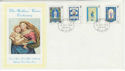 1976-10-14 IOM Christmas Stamps FDC (66448)