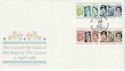 1986-04-21 Queens Birthday Stamps Balmoral Crathie FDC (66538)