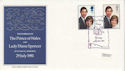 1981-07-22 Royal Wedding Stamps Canterbury FDC (66541)