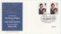 1981-07-22 Royal Wedding Stamps Caernarfon FDC (66542)