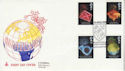 1989-04-11 Anniversaries Stamps Weston Favell School FDC (66545)