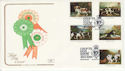 1991-01-08 Dog Stamps Crufts Birmingham FDC (66732)