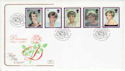 1998-02-03 Princess Diana Stamps Kensington W8 FDC (66748)