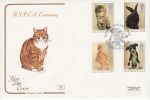 1990-01-23 RSPCA Stamps Pett Hastings FDC (66779)