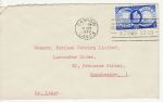King George VI Stamp Used on Cover 1949 Barrow (66826)