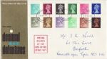 1971-02-15 Definitive Stamps Newcastle Upon Tyne FDC (66897)