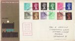 1971-02-15 Definitive Stamps good for soaking off FDC (66906)