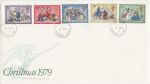 1979-11-21 Christmas Stamps Headcorn cds FDC (67336)