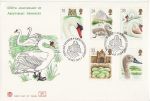 1993-01-19 Swans Stamps Abbotsbury Dorset FDC (67391)