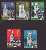 1972-06-21 SG904/8 Churches Stamps MINT Set (67422)