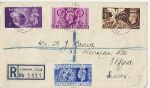 1948-07-29 KGVI Olympic Games Stamps Fenchurch cds (67477)