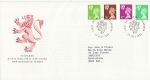 1996-07-23 Scotland Definitive Stamps Edinburgh FDC (67528)
