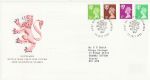 1996-07-23 Scotland Definitive Stamps Edinburgh FDC (67539)