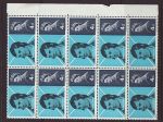 1966-01-25 Robert Burns Stamps Block of 10 Mint (67695)