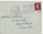 King George VI Stamp Used on Cover 1940 London (67807)