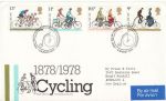 1978-08-02 Cycling Stamps Harrogate FDC (68331)