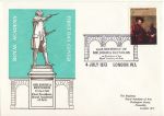 1973-07-04 British Painters London W1 Official FDC (68417)
