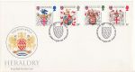 1984-01-17 Heraldry Stamps London FDC (68458)