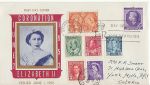 1953-06-01 Canada Coronation + Other Stamps FDC (68591)