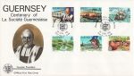 1982-04-28 Guernsey La Societe Stamps FDC (68616)