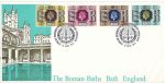 1977-05-11 Silver Jubilee Exhibition Bath Official FDC (68647)