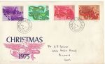 1975-11-26 Chritmas Angel Stamps cds FDC (68674)