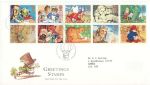 1994-02-01 Greetings Stamps Bureau FDC (68709)
