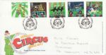 2002-04-09 Circus Stamps Clowne FDC (68786)
