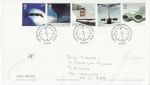 2002-05-02 Airliners Stamps Heathrow London FDC (68820)