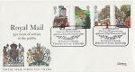 1985-07-30 Post Office 350th Stamps Hornchurch FDC (68989)