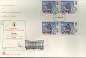 1981-08-12 Duke of Edinburgh Award Gutter Stamps FDC (6907)
